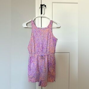 ATHLETA GIRL PLAY MORE ROMPER (Sun Spray Lilac ), size 8-10